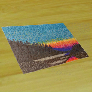 Puzzle - Mountain Sunset
