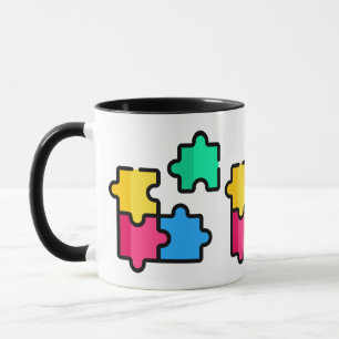 puzzle mug
