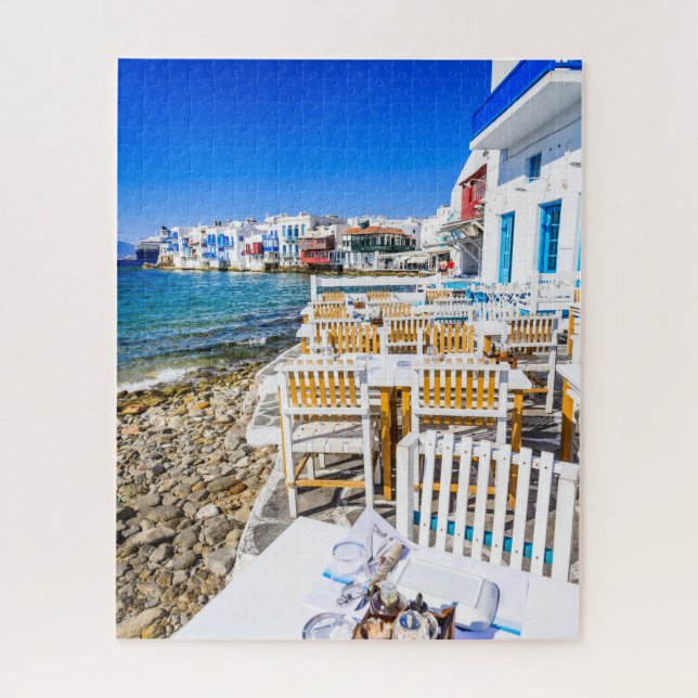 Puzzle Mykonos beautiful day (Vertical)