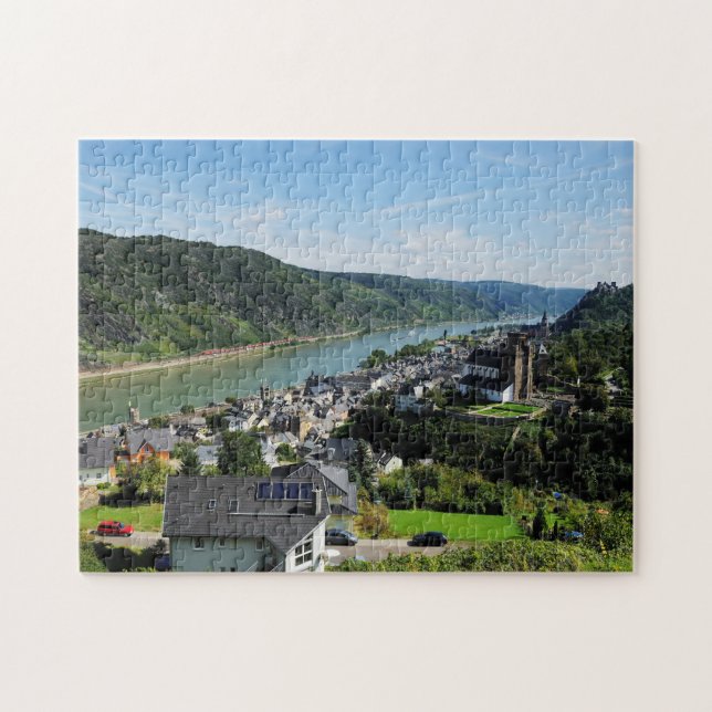 Puzzle Oberwesel in the Middle Rhine Valley (Horizontal)