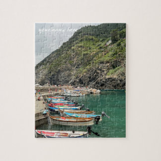 Puzzle of cinque Terre, Italy