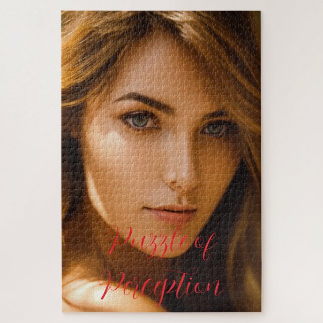 Puzzle of Perception Beautiful Girl Puzzle (Vertical)