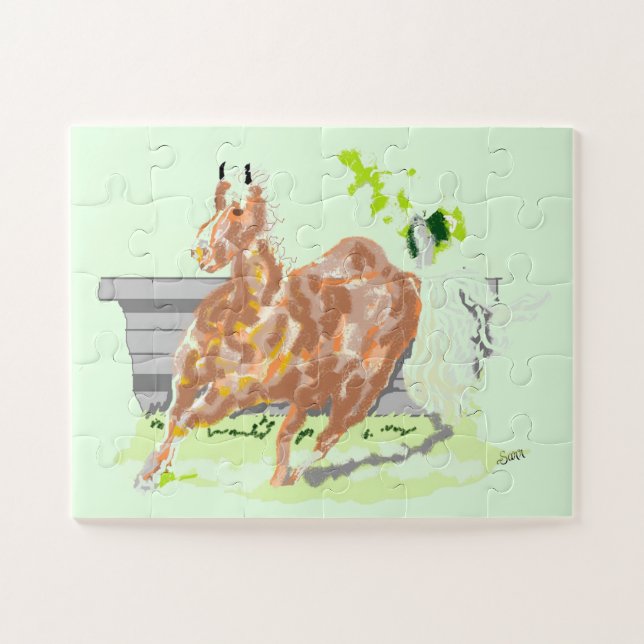 Puzzle : Palomino Named Bandit (Horizontal)