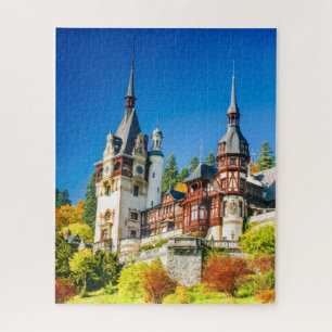 Puzzle Peles castle Sinaia Romania