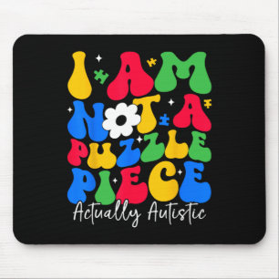 Puzzle Piece Autism Awareness Neurodiversity Inclu Mouse Mat