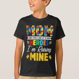 Puzzle Piece Autism Mum Some People Look Up Their T-Shirt
