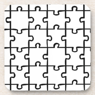 Puzzle Piece Coasters
