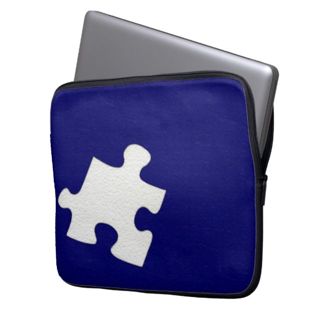 Puzzle Piece Electronics Bag (Front Left)