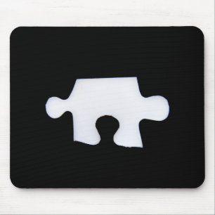 Puzzle piece mouse mat