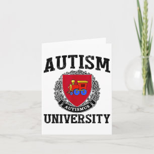 Puzzle Pieces Support Shirt Autism Autismus Univer Card