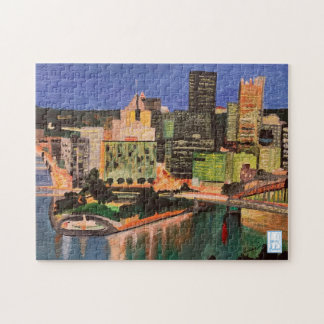 Puzzle Pittsburgh Painting