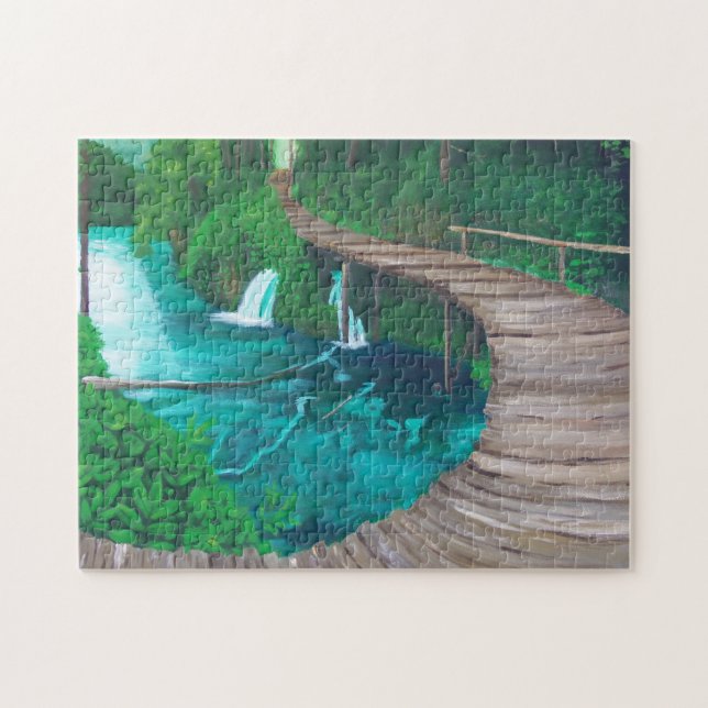 Puzzle Plitvice Lakes Croatia (Horizontal)