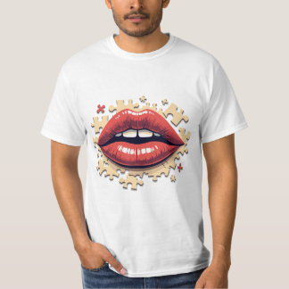 Puzzle Pop Lips T-Shirt