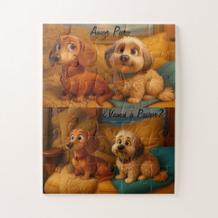 Puzzle Puzzle "Happy little brothers"