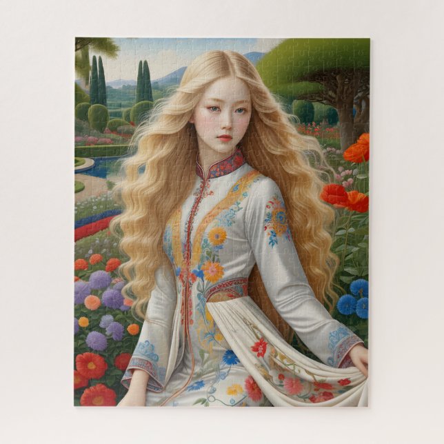 Puzzle: Renaissance Era Maiden Jigsaw Puzzle (Vertical)