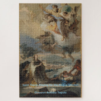 PUZZLE Saint Thecla Plague-Stricken Painting