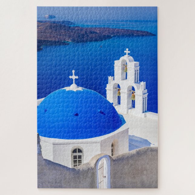Puzzle Santorini  church (Vertical)