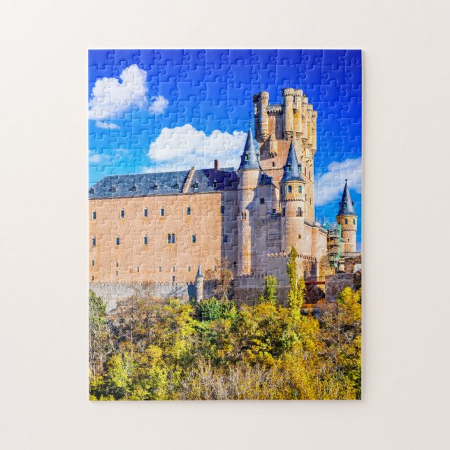 Puzzle Segovia castle (Vertical)