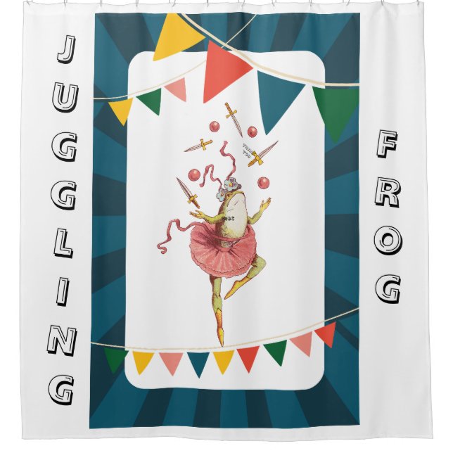 Puzzle Shower Curtain (Front)