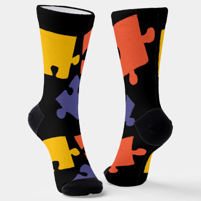 Puzzle Socks (Angled)