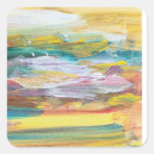 Puzzle Square Sticker