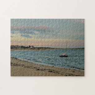 Puzzle - Sunset, Cockle Cove Beach, Cape Cod