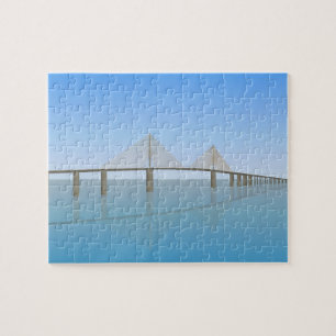 Puzzle: Sunshine Skyway Bridge Jigsaw Puzzle