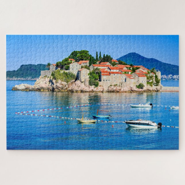Puzzle Sveti Stefan Montenegro (Horizontal)