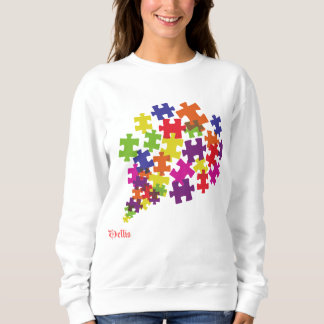 Puzzle sweatshirt