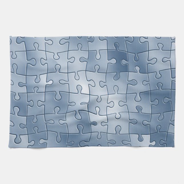 Puzzle Tea Towel (Horizontal)