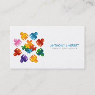Puzzle Team Business Card