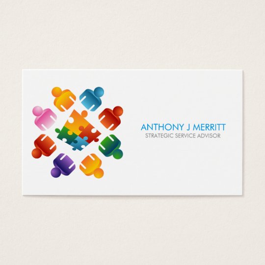 Puzzle Team Business Card