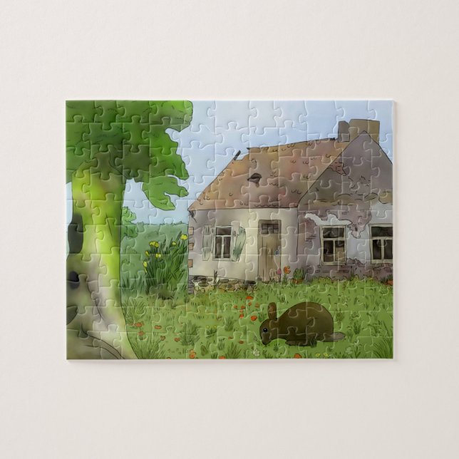 Puzzle the Old House (Horizontal)