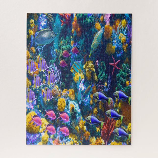 Puzzle Tropical Fish (Vertical)