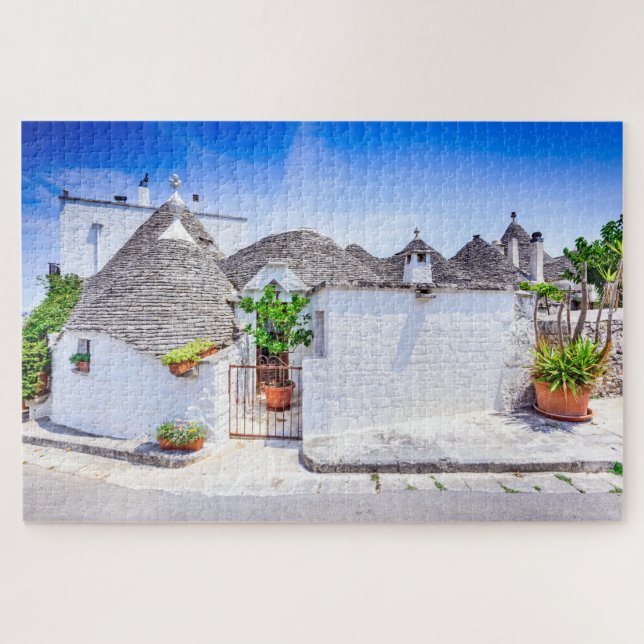 Puzzle trulli Alberobello (Horizontal)