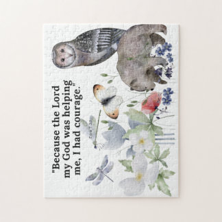 Puzzle with beautiful verse from the bible