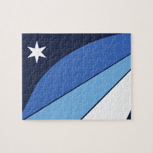 Puzzle with Flag of Columbia, SC