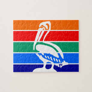 Puzzle with Flag of St. Petersburg