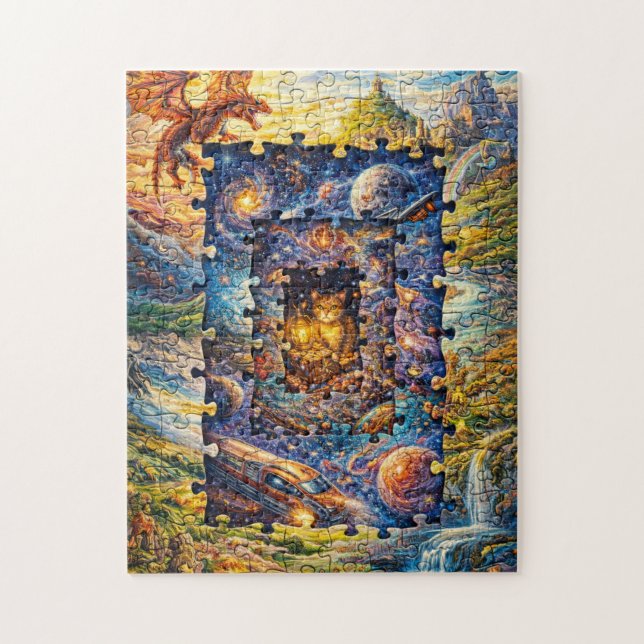 Puzzle Within a Puzzle Mind-Bending Nested (Vertical)