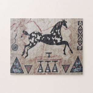 Puzzle--Woven Pony Jigsaw Puzzle