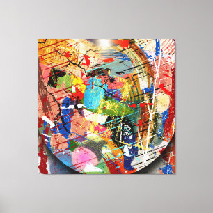 Puzzled Canvas Print