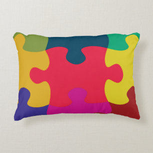 Puzzled Decorative Cushion