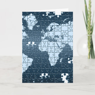 Puzzled! Greeting Card