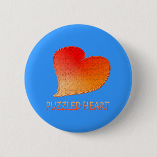 PUZZLED HEART Button