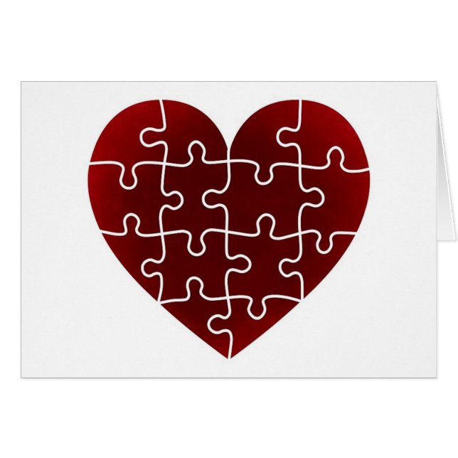 Puzzled Hearts (Front Horizontal)