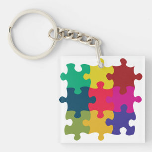 Puzzled Key Ring