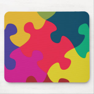 Puzzled Mouse Mat