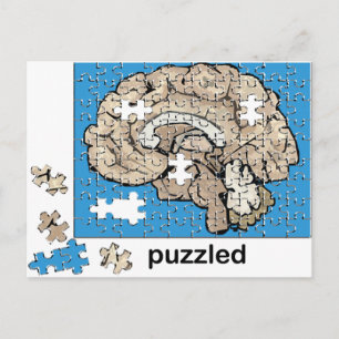 Puzzled Postcard
