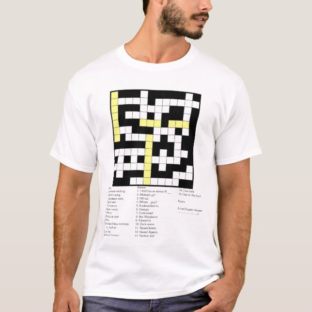 Puzzlers motto T-Shirt (Front)