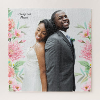 PUZZLES: ADULT Custom Wedding Photo Jigsaw Puzzle